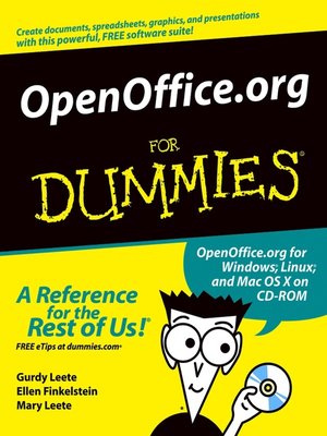 cover image of OpenOffice.org For Dummies